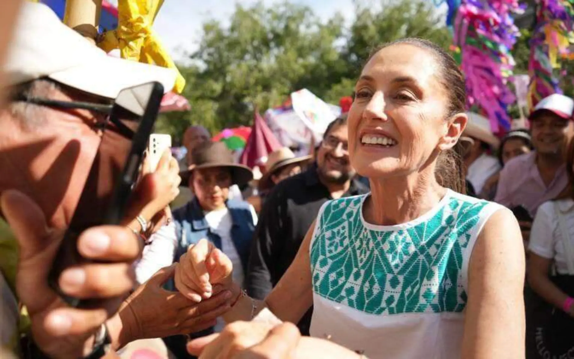 Celebran cumpleaños de Claudia Sheinbaum en Tamaulipas